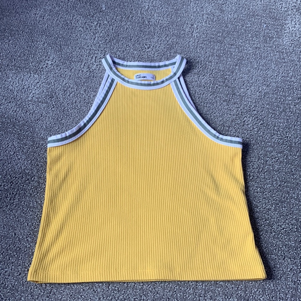 Epic threads mustard yellow tank (barely worn)
